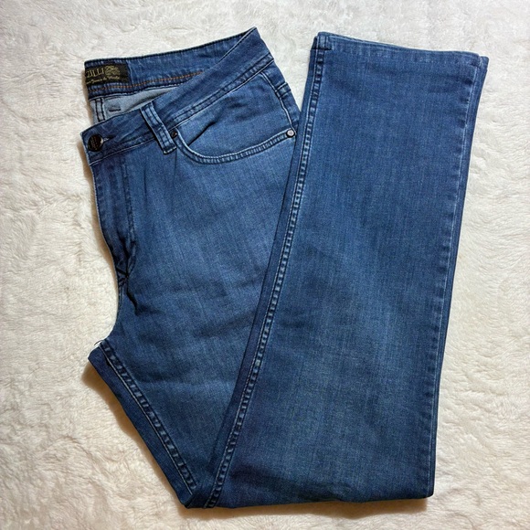 Zilli Classic Women Denim Straight Leg Jeans - Picture 2 of 5